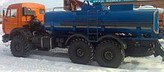 Автоцистерна АЦН-10 для техводы на шасси КАМАЗ-43118