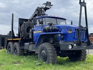 Новый лесовоз Урал 2022 с манипулятором